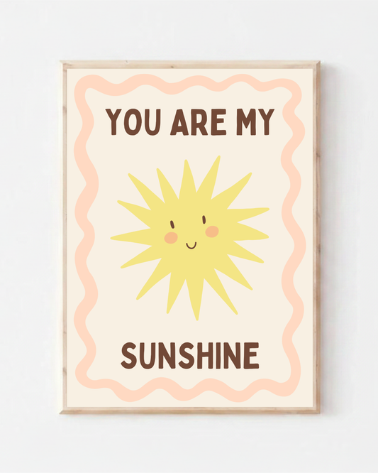 You are my Sunshine - Peach