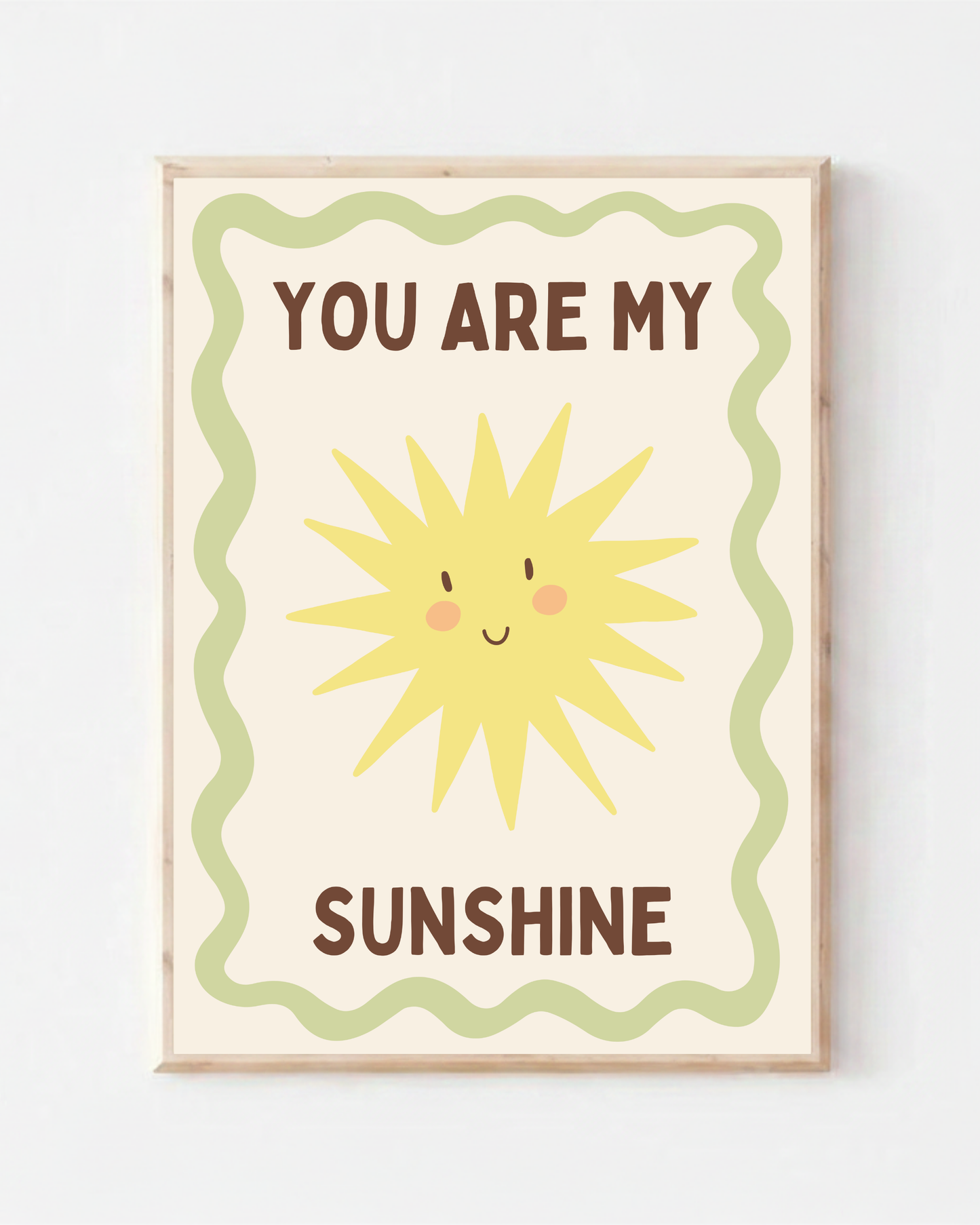 You are my Sunshine - Olive
