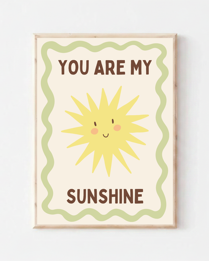 You are my Sunshine - Olive