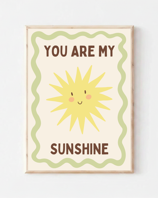 You are my Sunshine - Olive