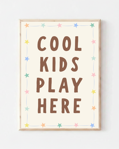 Cool Kids Play Here
